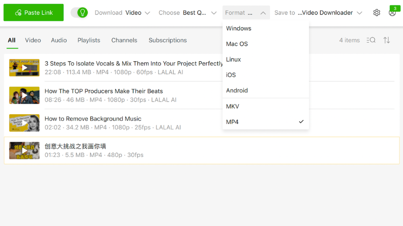 4k Video Downloader Plus License Key Free