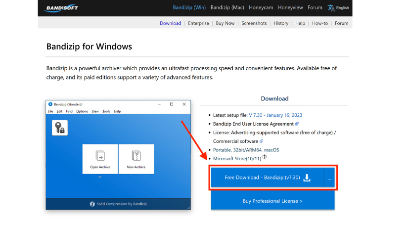 Bandizip Enterprise Full Version