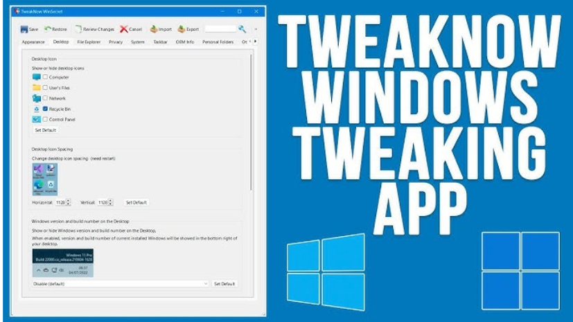 Tweaknow Winsecret Plus For Windows 11