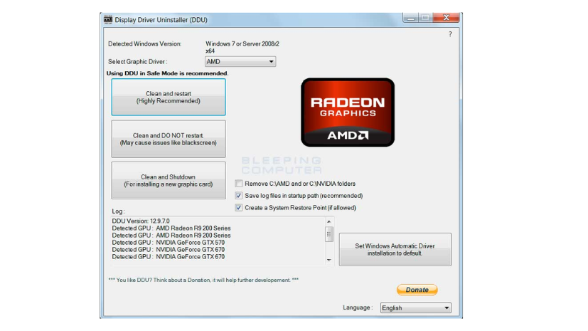 Free Download Display Driver Uninstaller