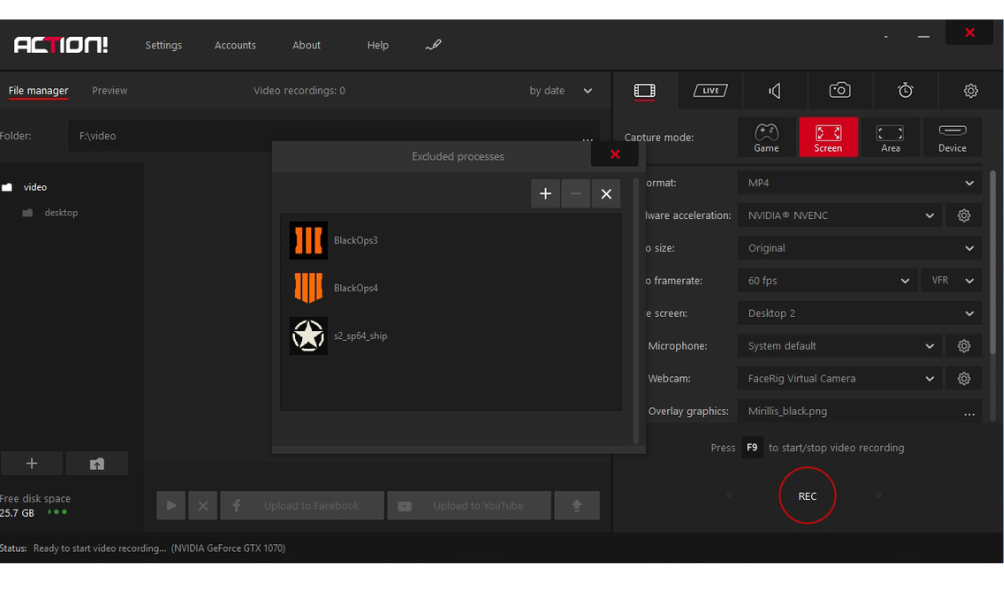 Download Mirillis Action Free Full