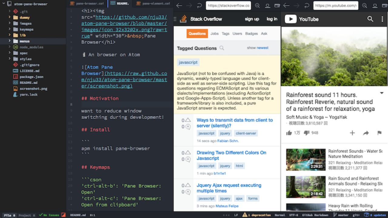 Atom Browser latest updates Atom Browser latest updates