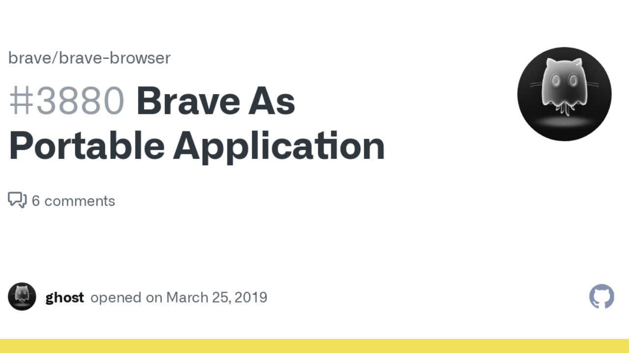 Brave Portable latest updates Brave Portable latest updates