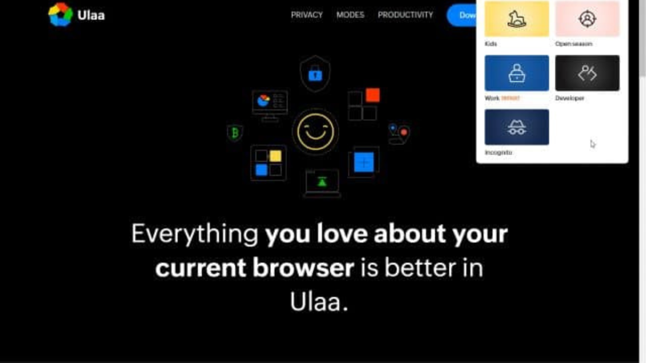 Ulaa Browser features