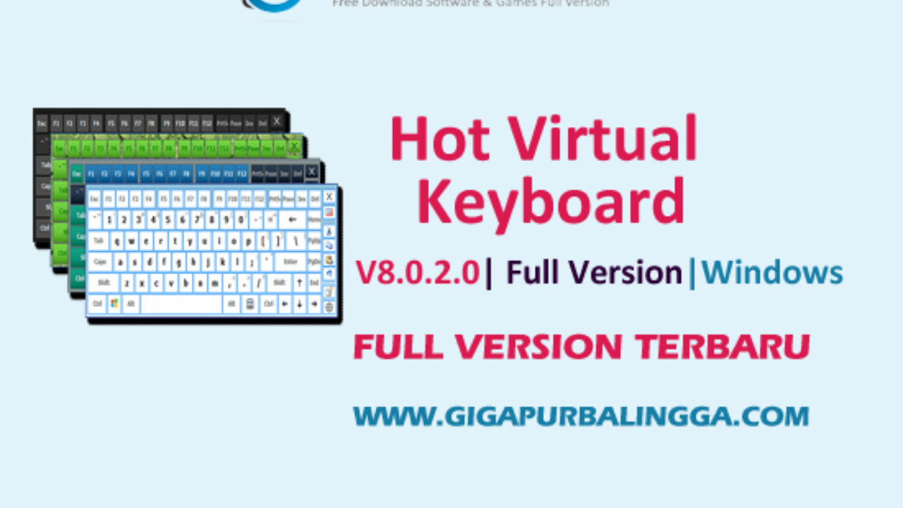 Hot Virtual Keyboard 8.0.2.0 Final Terbaru